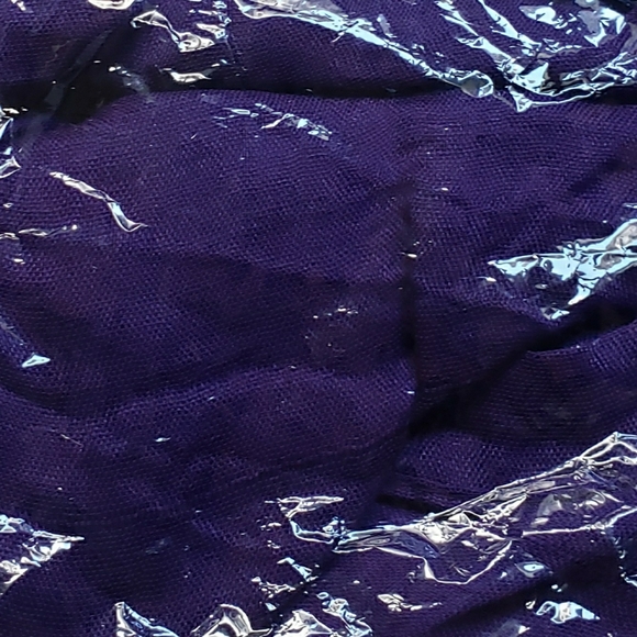 Long Purple Amethyst Crinkle Wrinkle Cotton Linen Scarve Scarves Scarf Scarfs - Picture 9 of 9